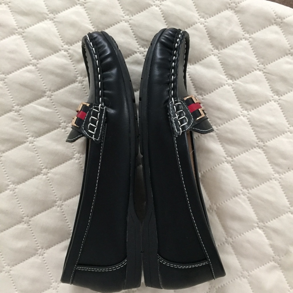 Womens Black Loafers - Pinky Collection - Picture 2 of 4